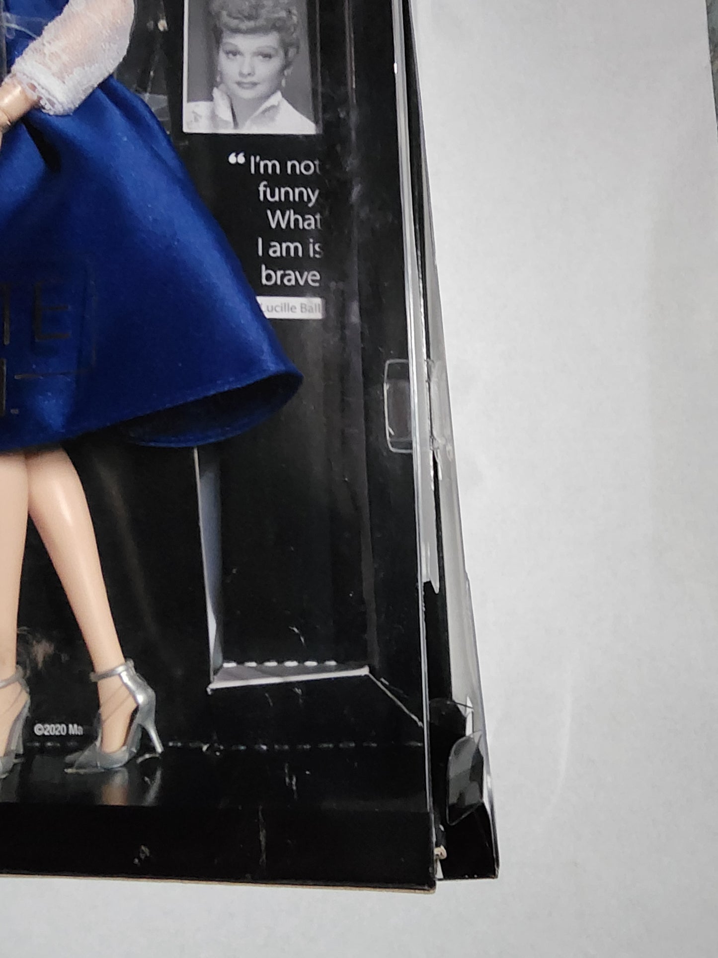 Barbie Tribute Collection Lucille Ball Doll, Wearing Blue Dress & Lace Jacket