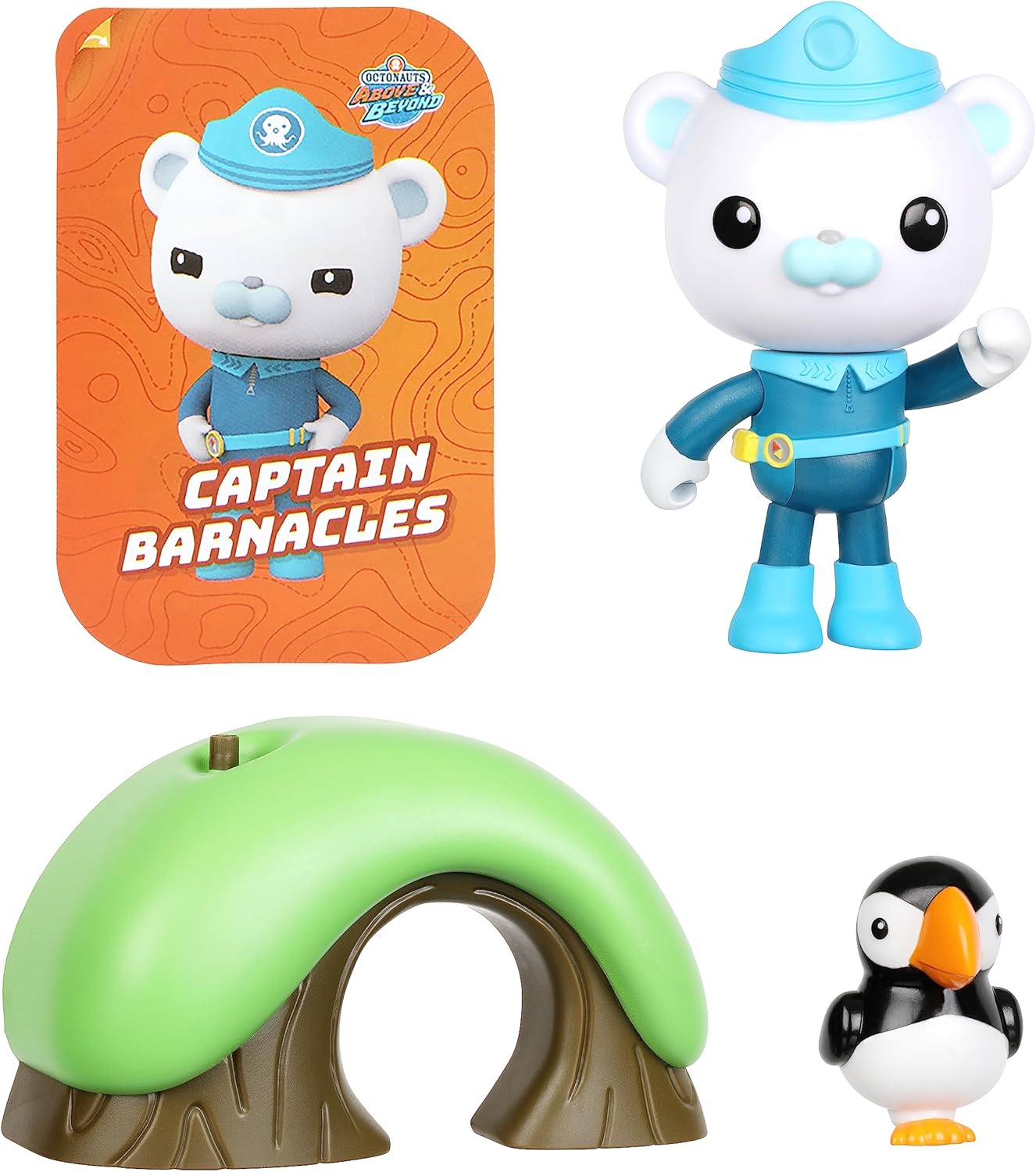 Octonauts Above and Beyond | Deluxe Toy Figure | Captain Barnacles Adventure Pack | Recreate Missions