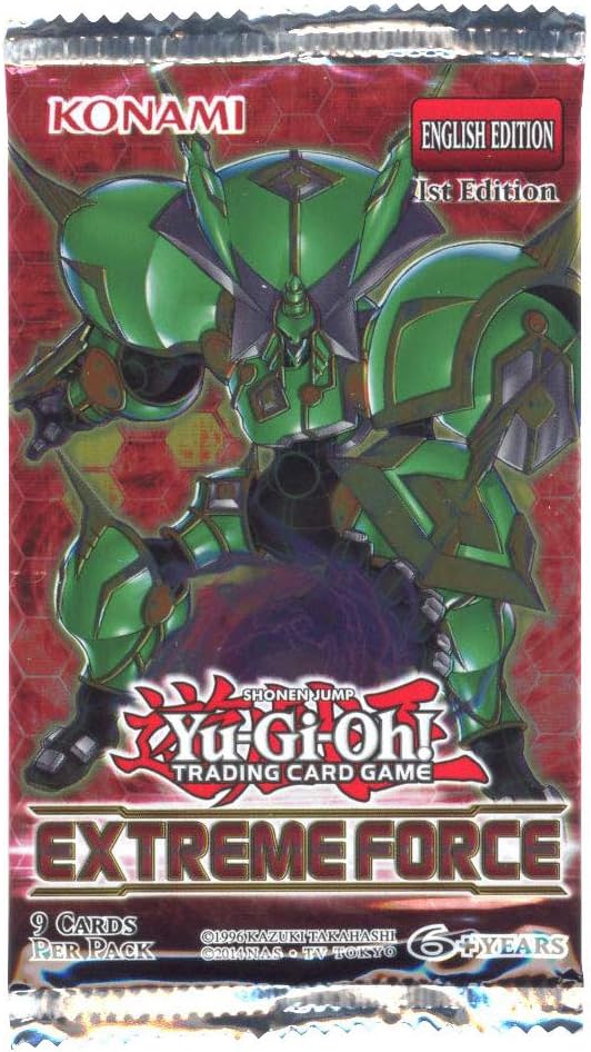 Yu-Gi-Oh Extreme Force Booster Pack - 9 Cards - Includes 1 Foil - TCG By Konami