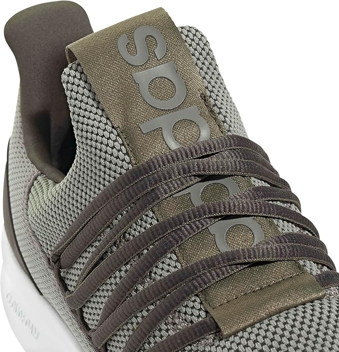adidas Men's Lite Racer Adapt 7.0 Running Shoes - Silver Pebble/Shadow Olive/Olive Strata