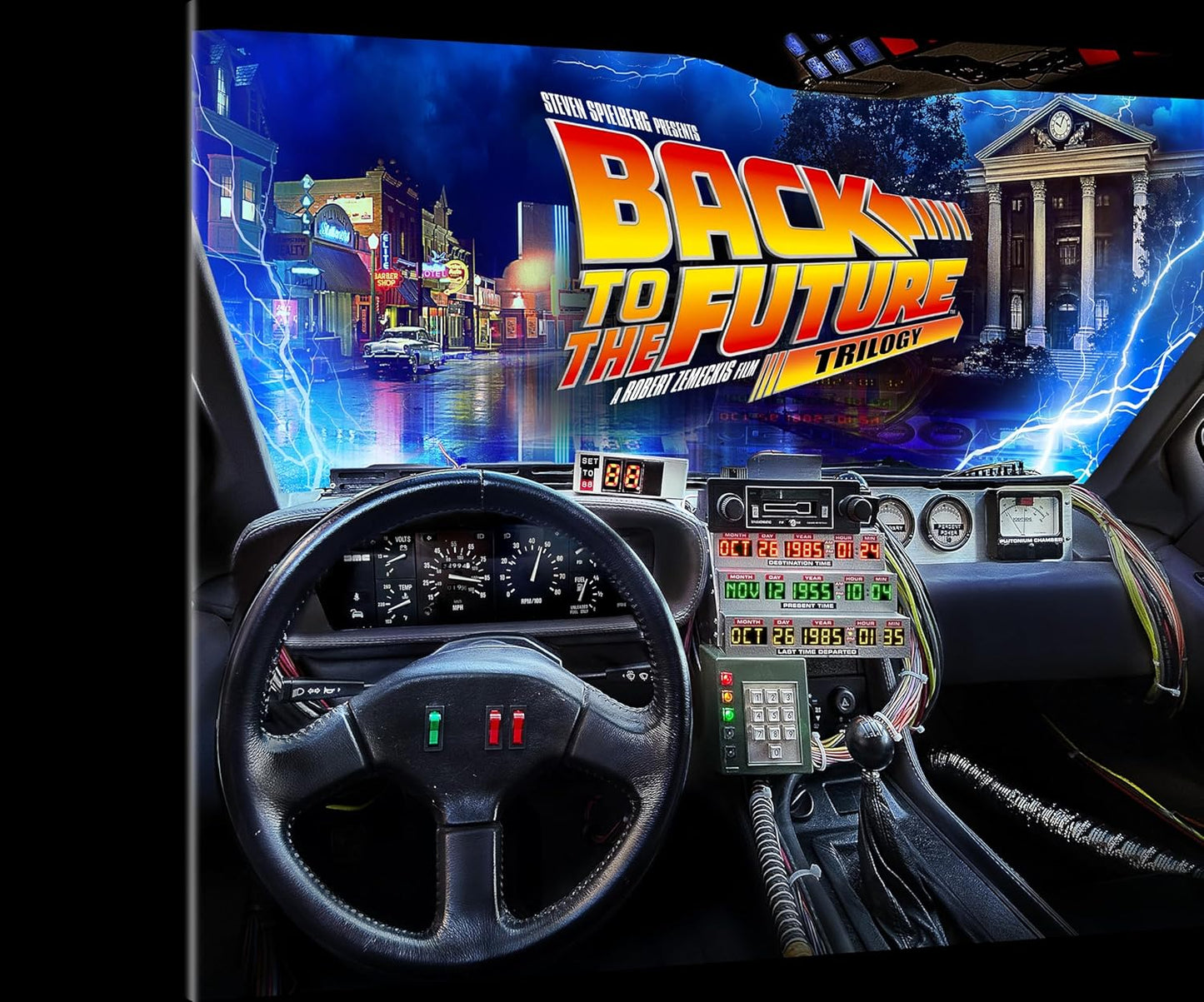 Back to the Future - 40th Anniversary 4K Trilogy Steelbook Giftset