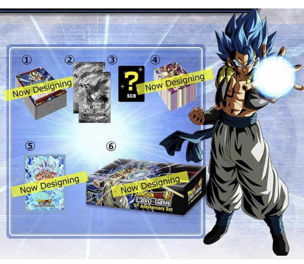 Dragon Ball Super 5th Anniversary Set