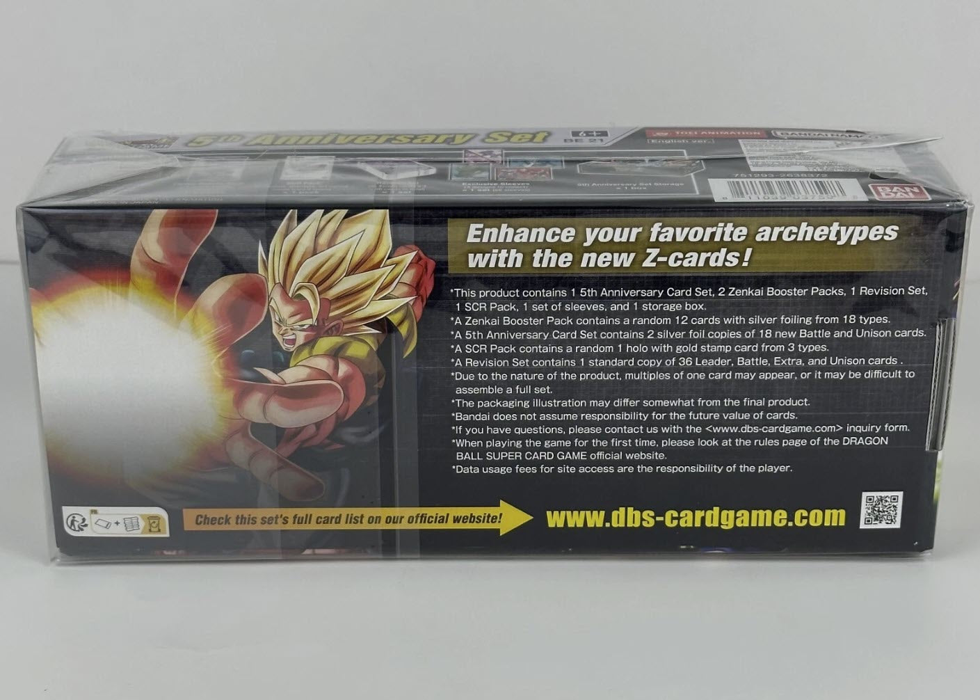 Dragon Ball Super 5th Anniversary Set