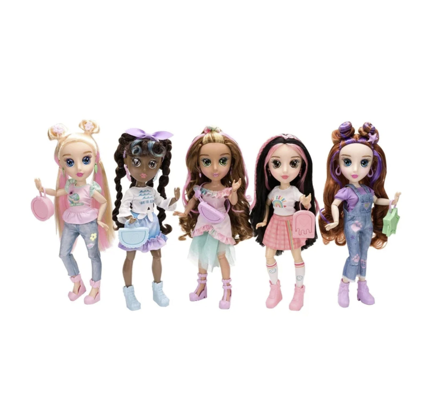 BeKind Ivy Eco-Friendly Fashion Doll with DIY Play & Long Brown Hair
