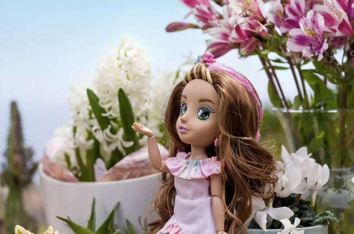 BeKind Ivy Eco-Friendly Fashion Doll with DIY Play & Long Brown Hair
