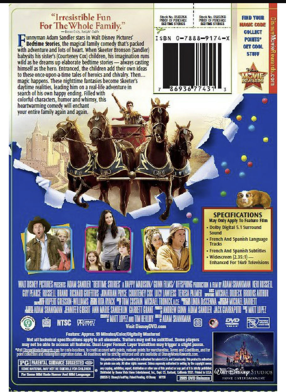 Bedtime Stories (DVD)