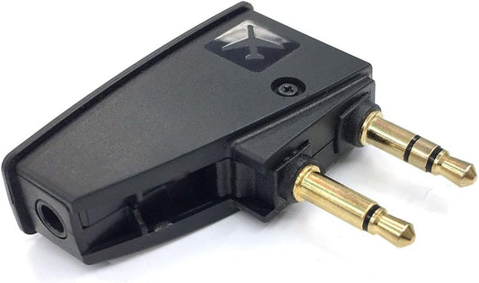Bose - QuietComfort Headphones Airline Adapter - Black