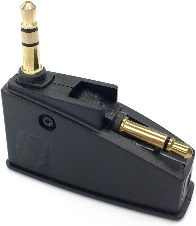 Bose - QuietComfort Headphones Airline Adapter - Black