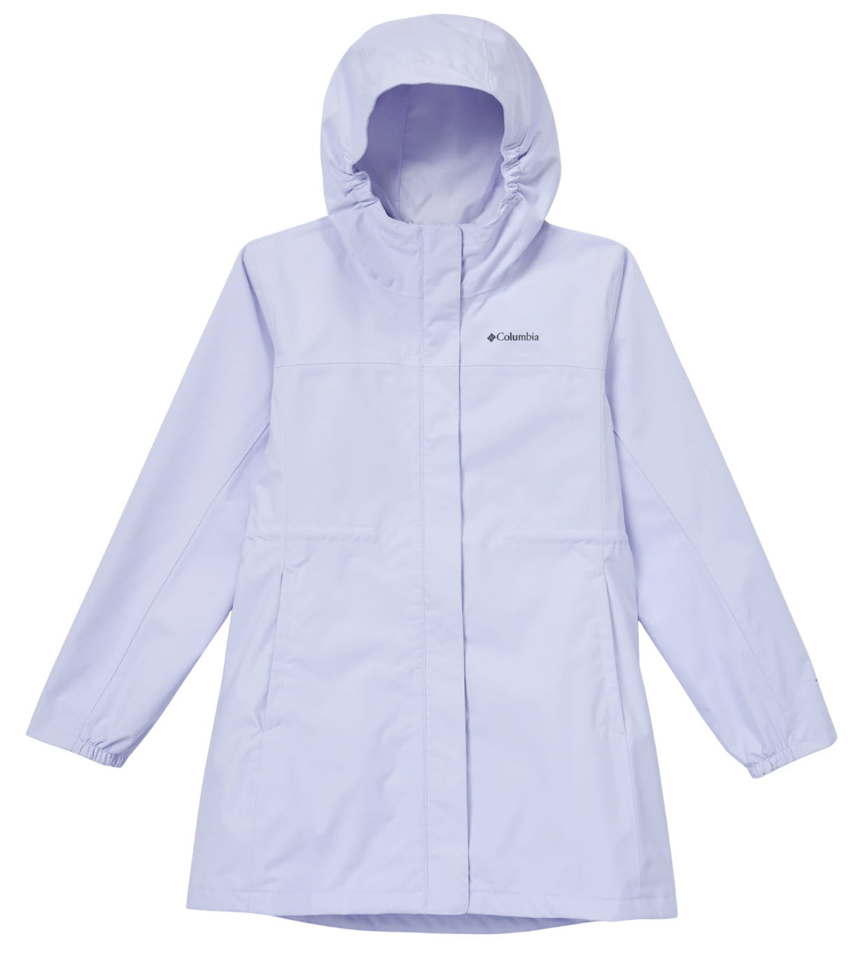 Columbia Girls' Hikebound Long Jacket - Color Snowdrift - Size L