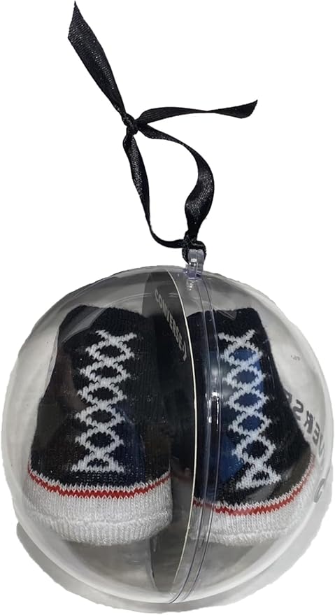 Converse Ornament with Chuck Taylor Booties