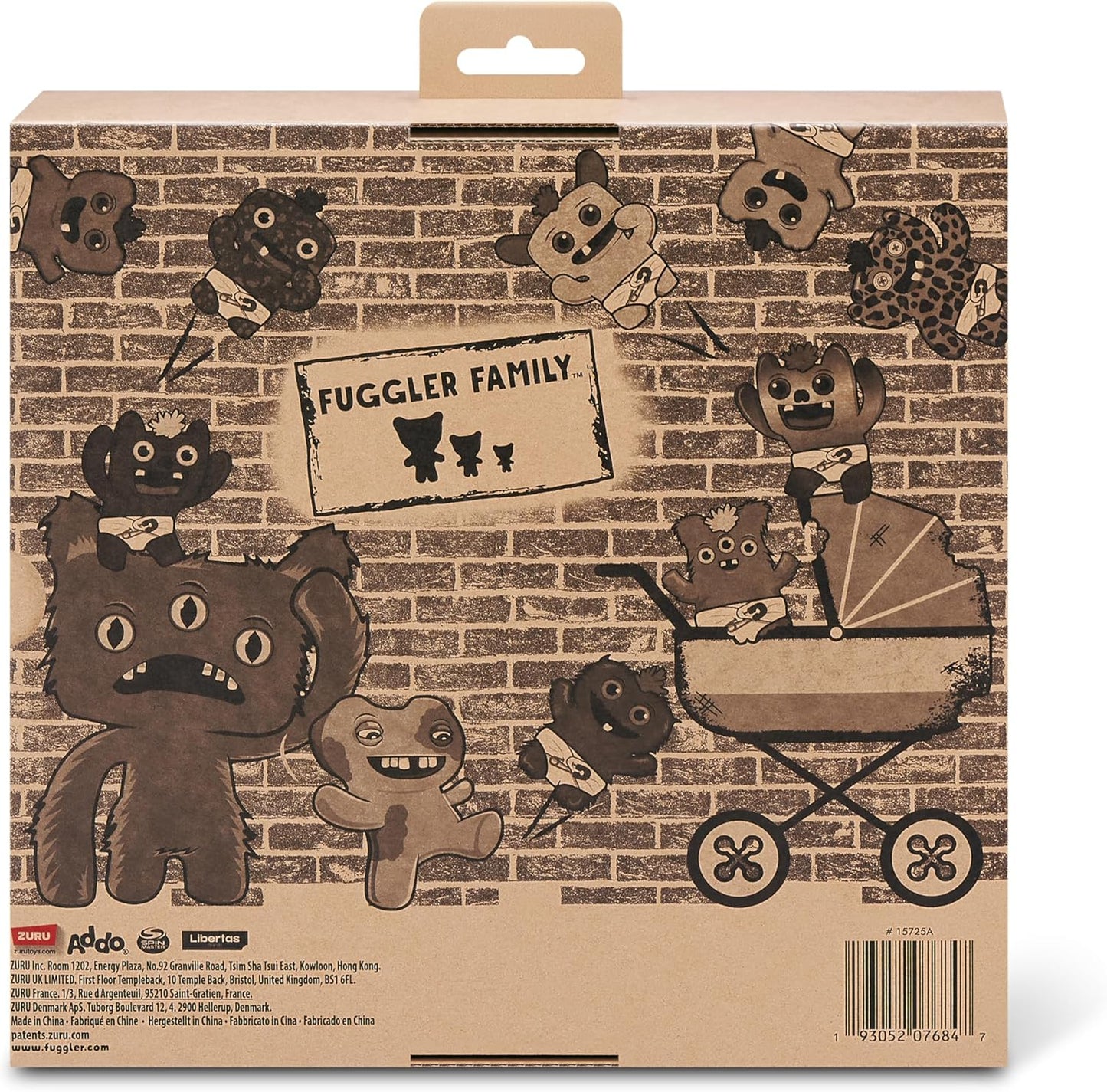 Fuggler Fugg Family by ZURU Funny Ugly Monster, Plush, Collectible, Toy (Reeko)