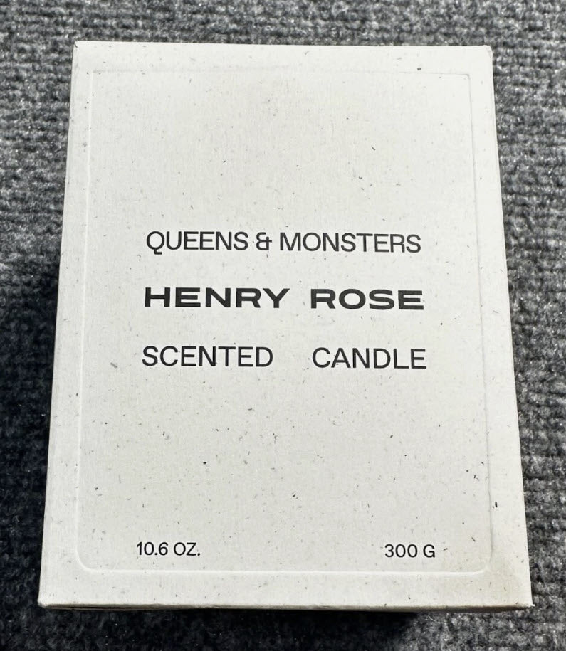 HENRY ROSE 10.6 oz. Queens & Monsters Candle