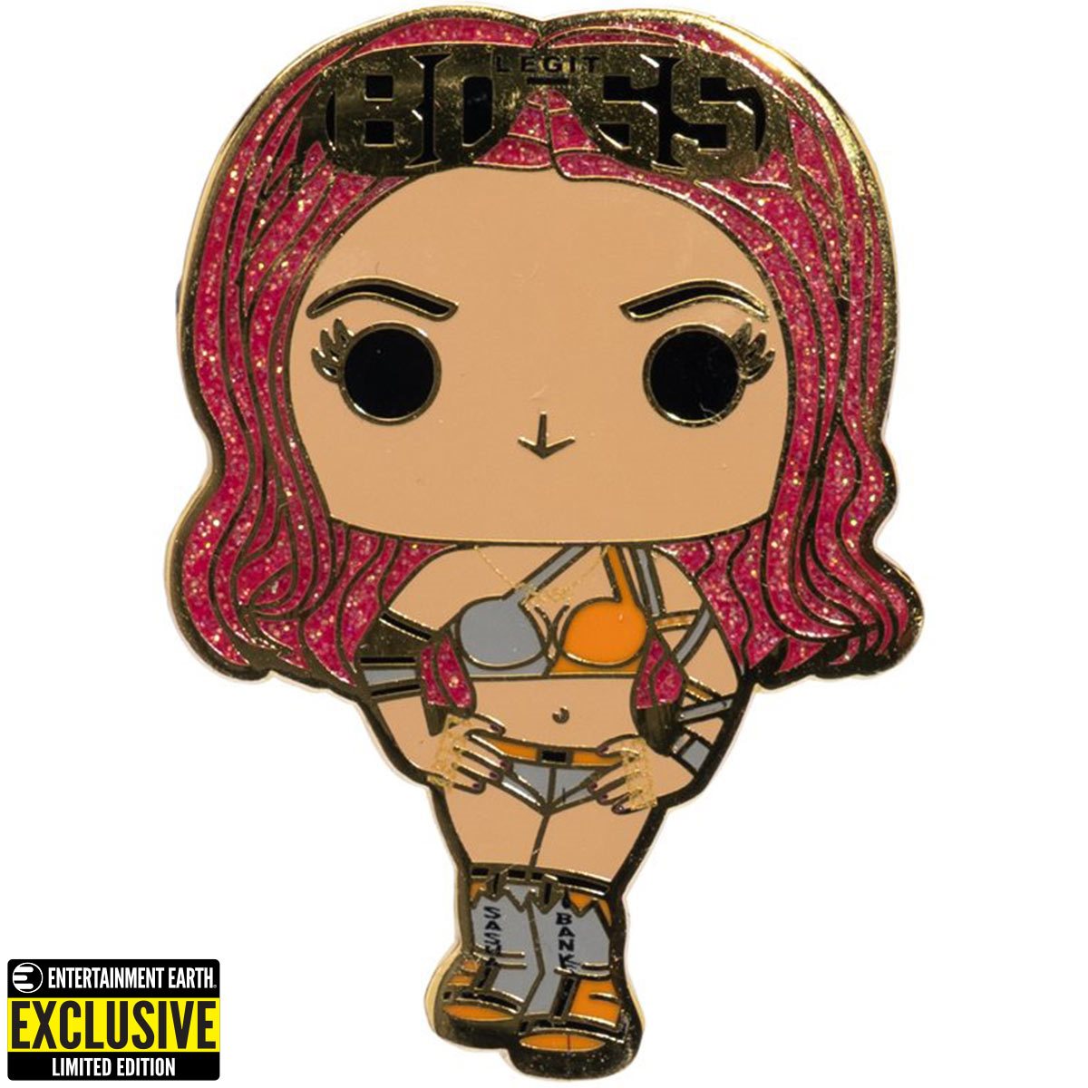 Loungefly WWE Sasha Banks Pop Enamel Pin