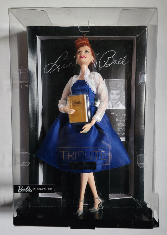 Barbie Tribute Collection Lucille Ball Doll, Wearing Blue Dress & Lace Jacket