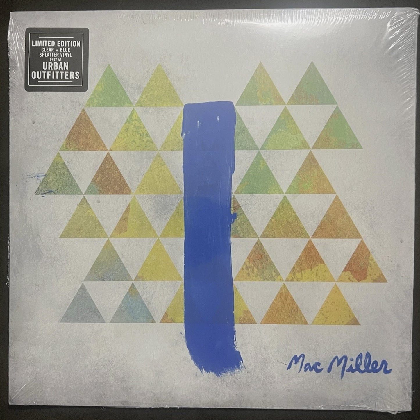 Mac Miller - Blue Slide Park Limited UO Blue Swirl 2XLP Vinyl