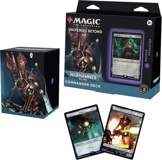 Magic: The Gathering Universes Beyond: Warhammer 40,000 Commander Deck – Necron Dynasties