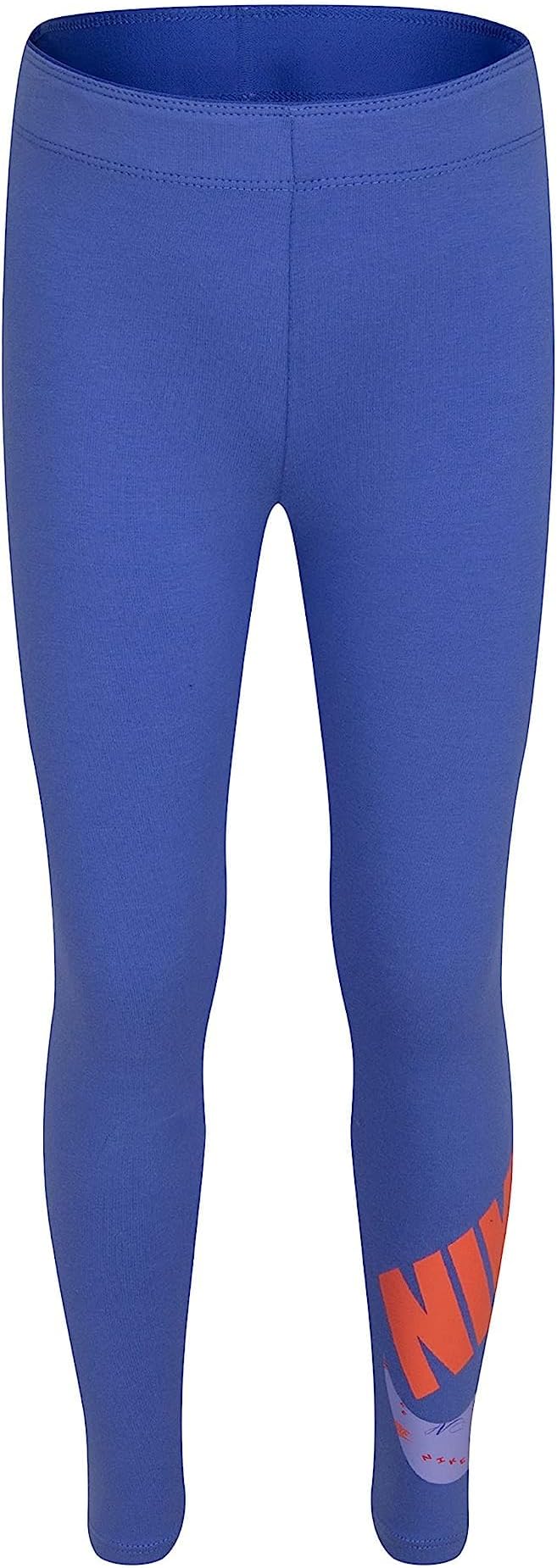 Nike Girl's Iconclash Leggings Sapphire 6X (Little Kids)