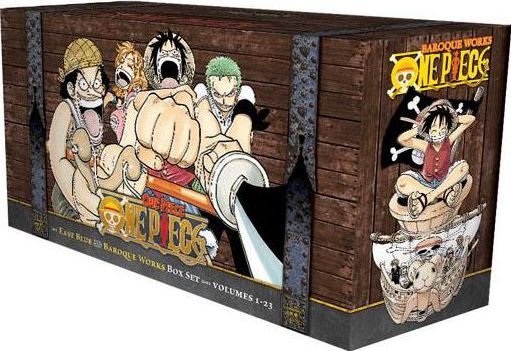 One Piece Box Set: East Blue and Baroque Works, Volumes 1-23