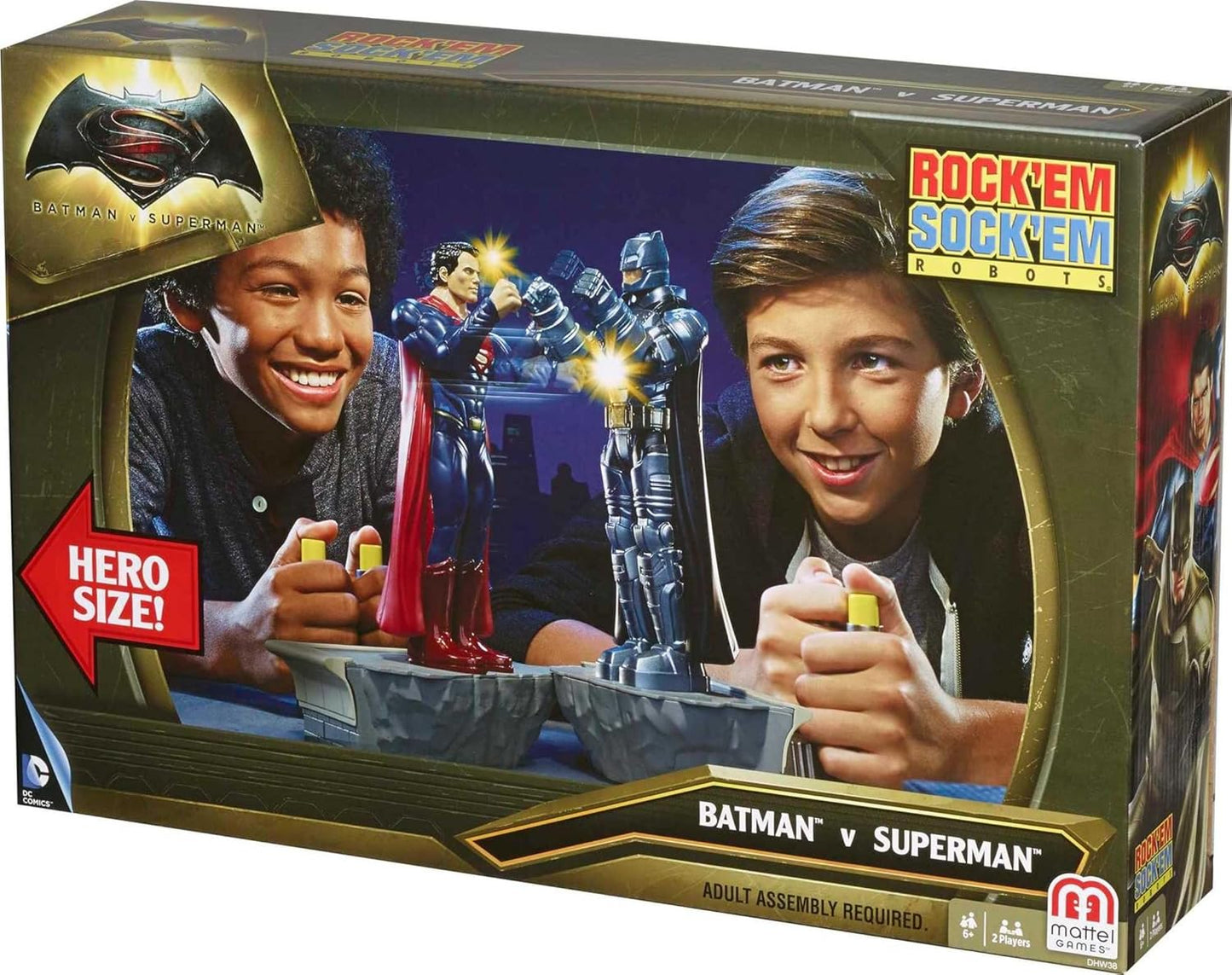 Rock em Sock em Robots Batman v Superman