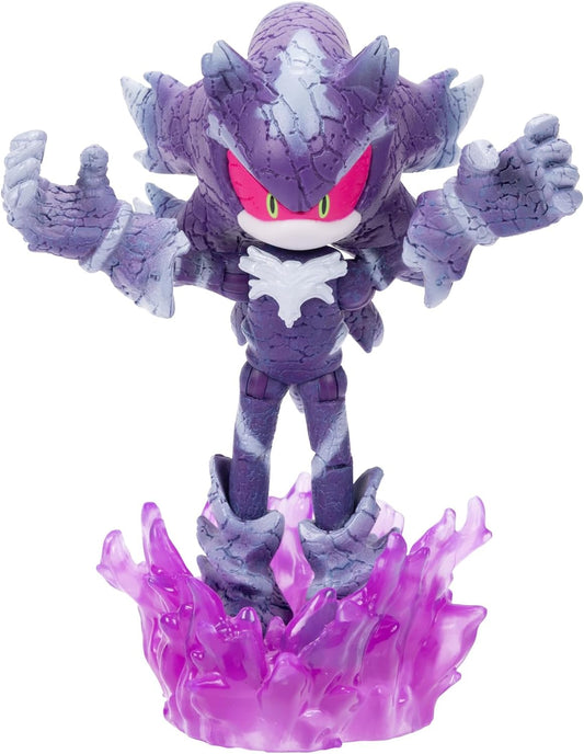 Sonic the Hedgehog 4-inch Mephiles the Dark Action Figure with Purple Mist Base Accessory