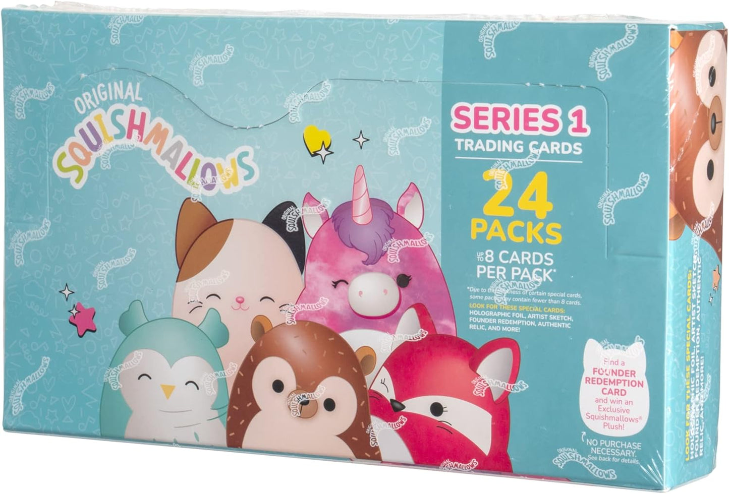 Squishmallows Official Jazwares Series 1 Trading Cards 24-Pack