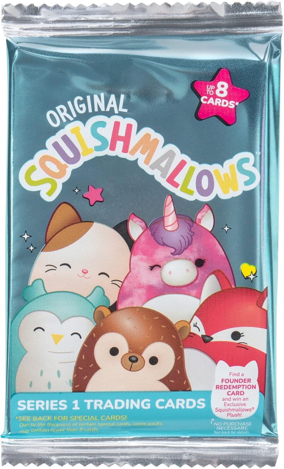 Squishmallows Official Jazwares Series 1 Trading Cards 24-Pack