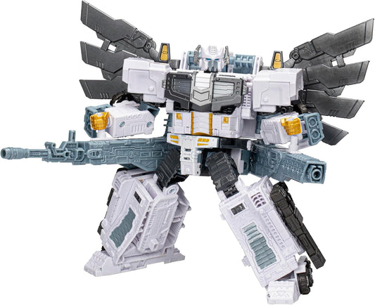 Transformers Toys Legacy Evolution Leader Class Nova Prime Toy, 7-inch, Action Figures for Boys and Girls Ages 8 and Up