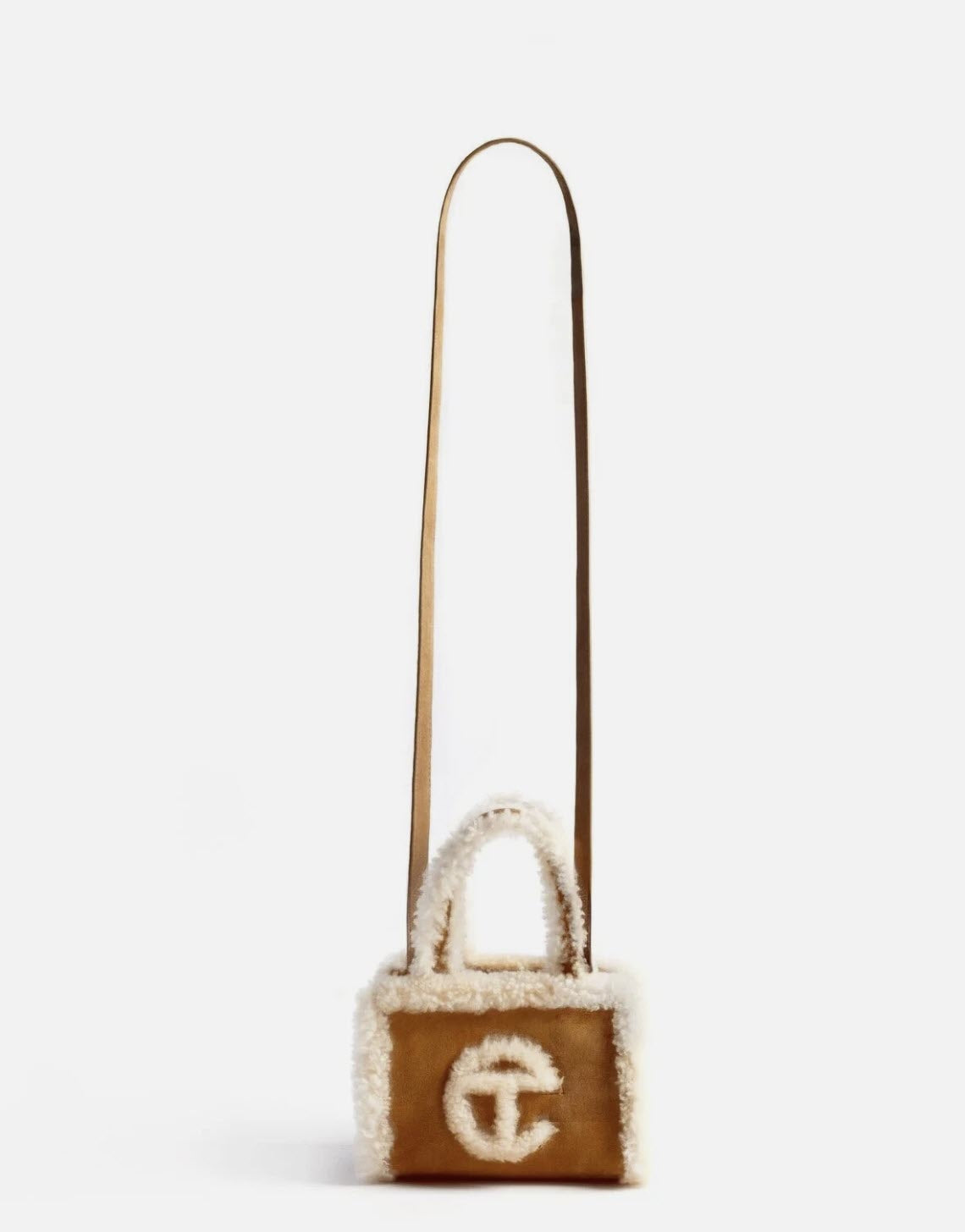 UGG x Telfar Shopping Bag Small Chestnut Shearling