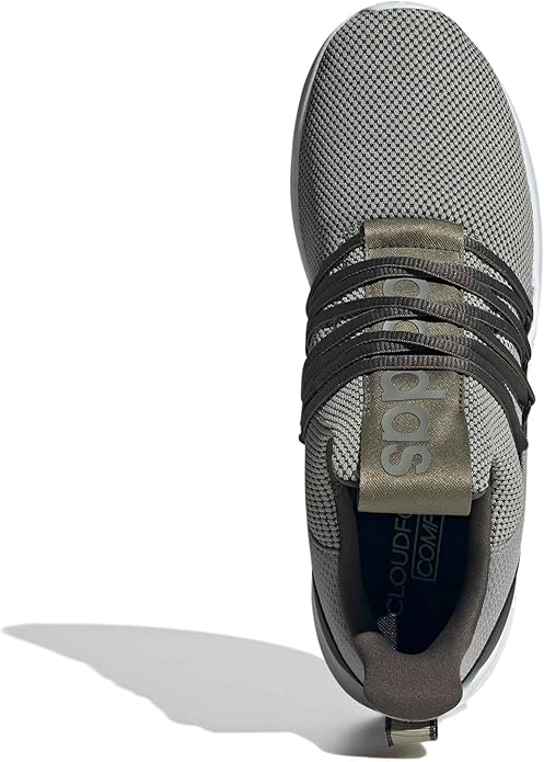 adidas Men's Lite Racer Adapt 7.0 Running Shoes - Silver Pebble/Shadow Olive/Olive Strata